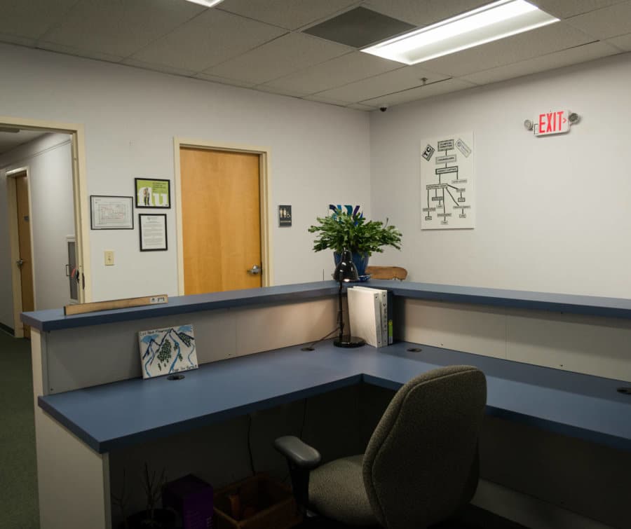 Nurses station at Liberty Bay Recovery