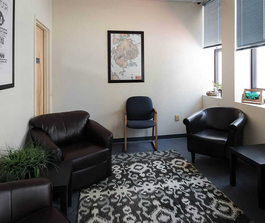 Liberty Bay Recovery waiting room