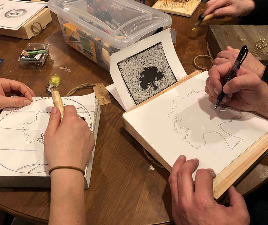 Art therapy at Liberty Bay Recovery