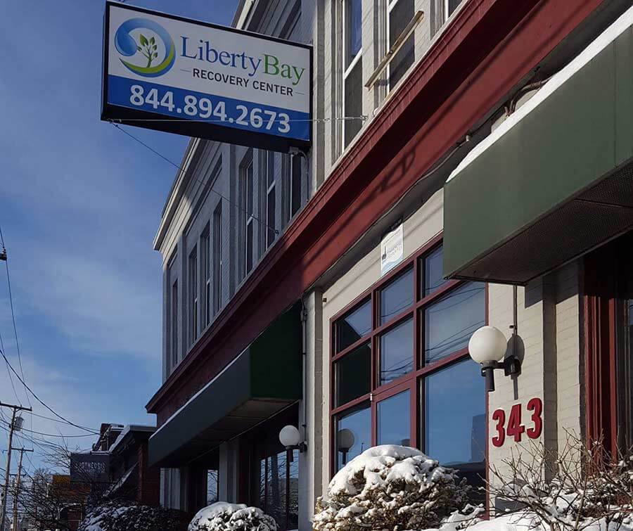 Liberty Bay Recovery exterior sign