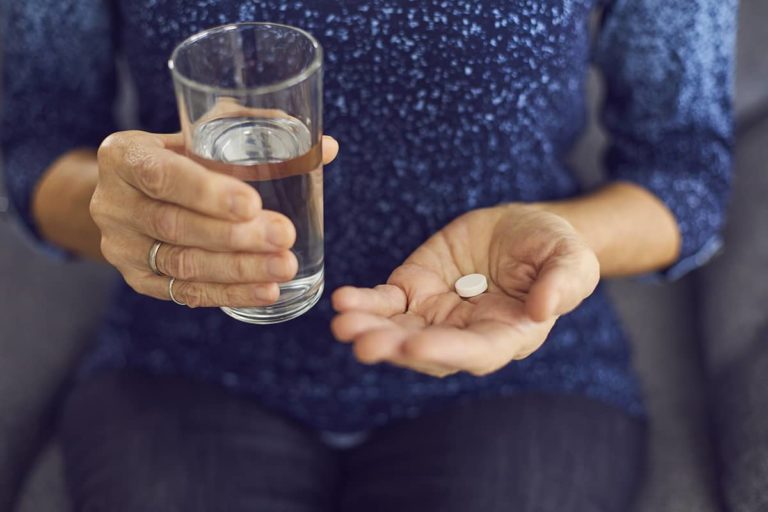 Woman With Prescription Drug Addiction